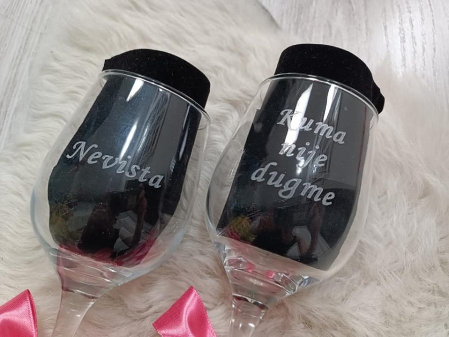 Personalizirane čaše za vino